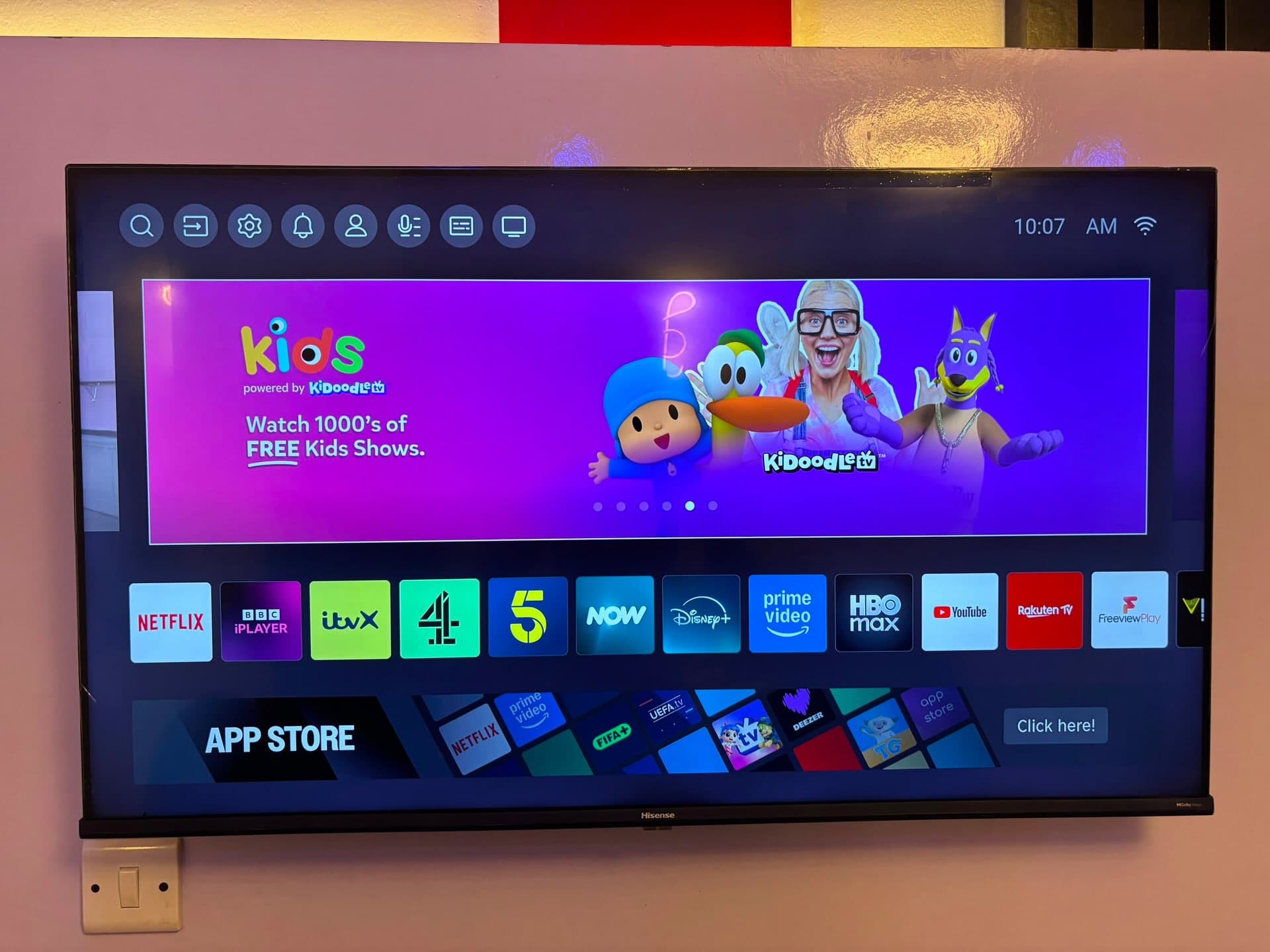 Hisense 43 Inches 4K UHD Smart TV