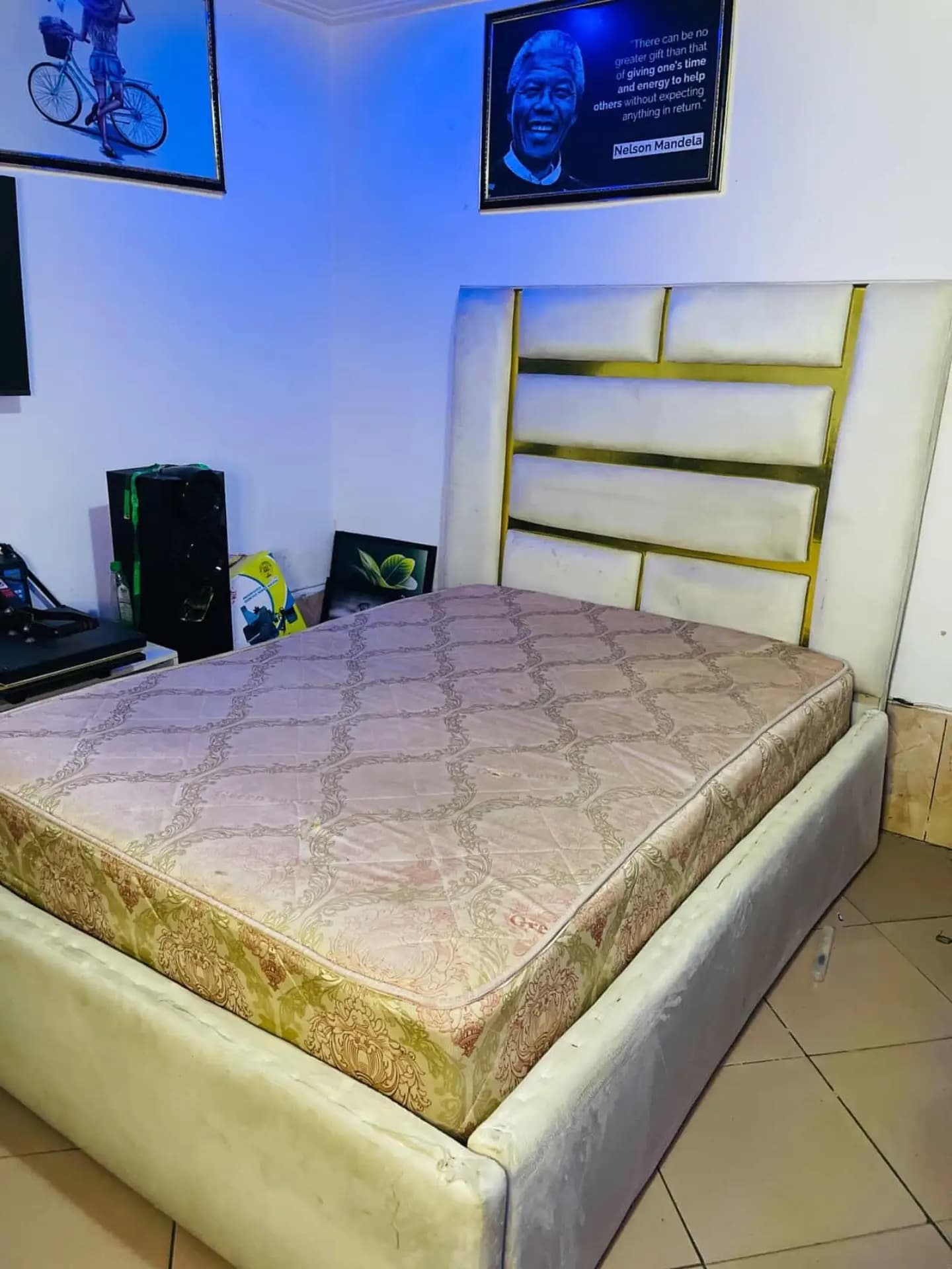 4BY6 Bedframe with Mattress