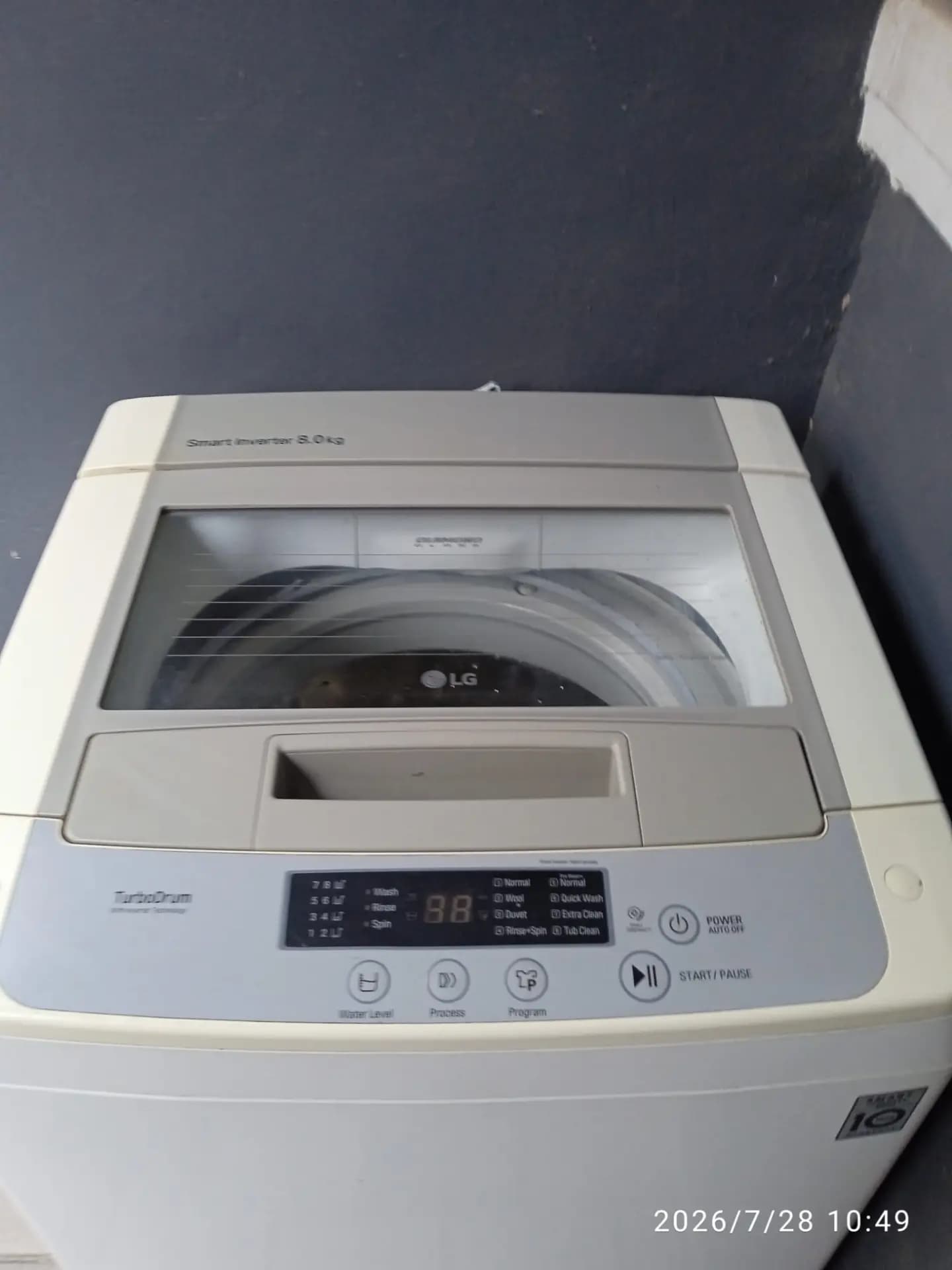 LG 8KG Smart Inverter Washing Machine