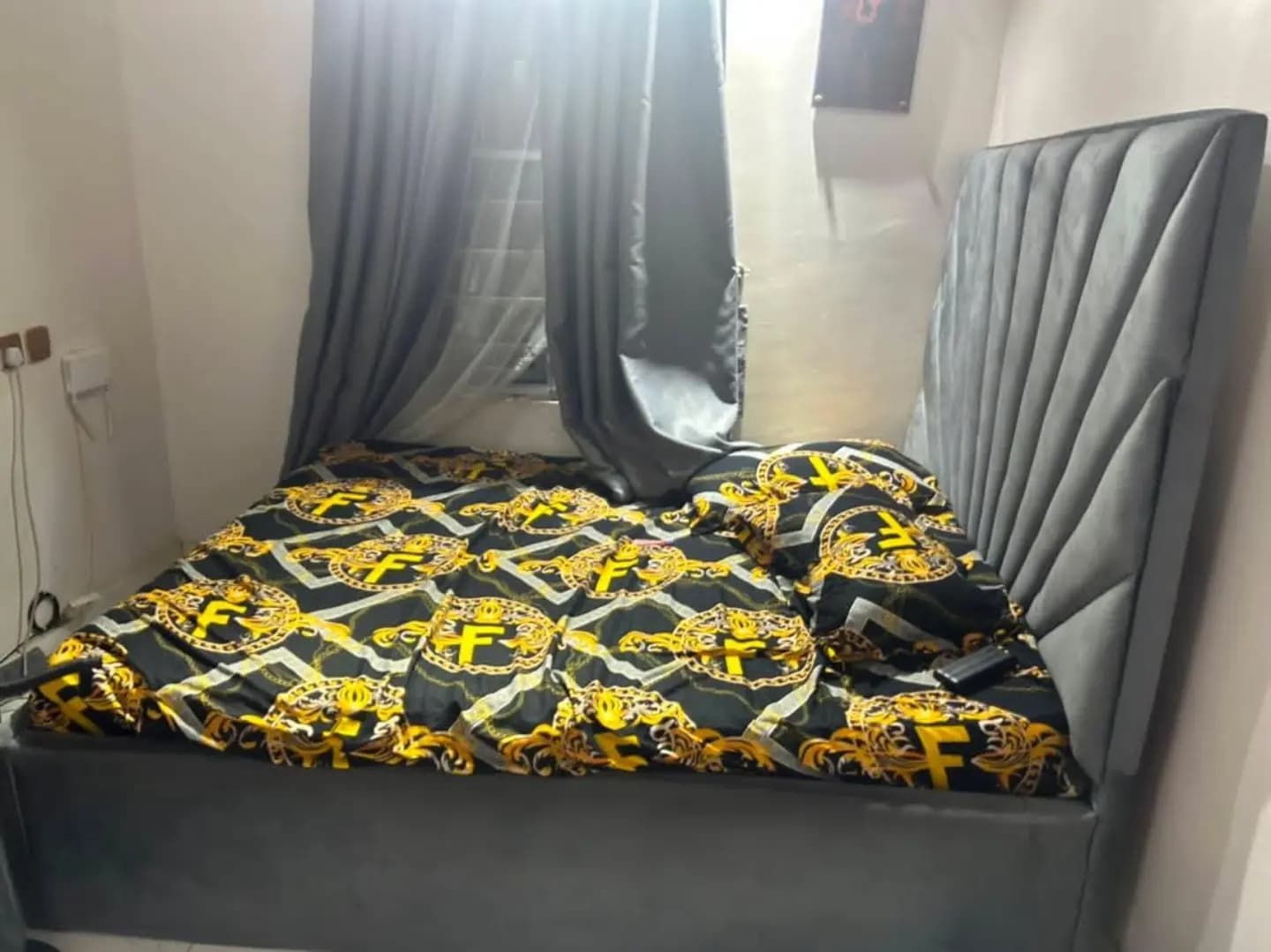 5BY6 Bedframe and Mattress