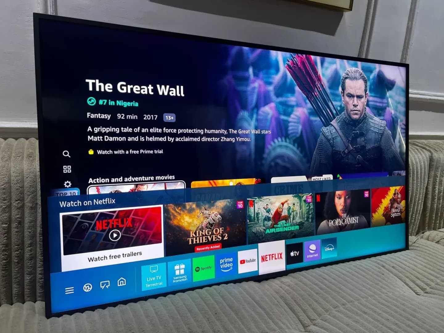 Samsung 55-inch QLED Smart TV