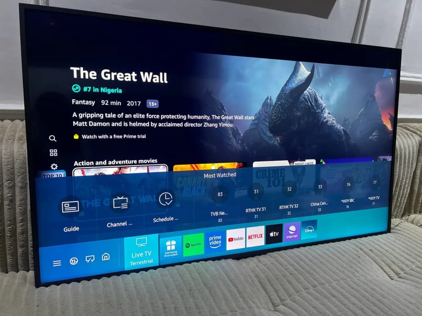 Samsung 55-inch QLED Smart TV