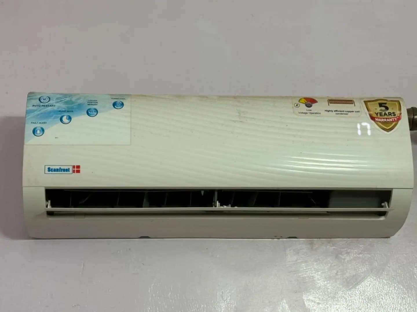 Used Scanfrost 1.5HP AC with Remote