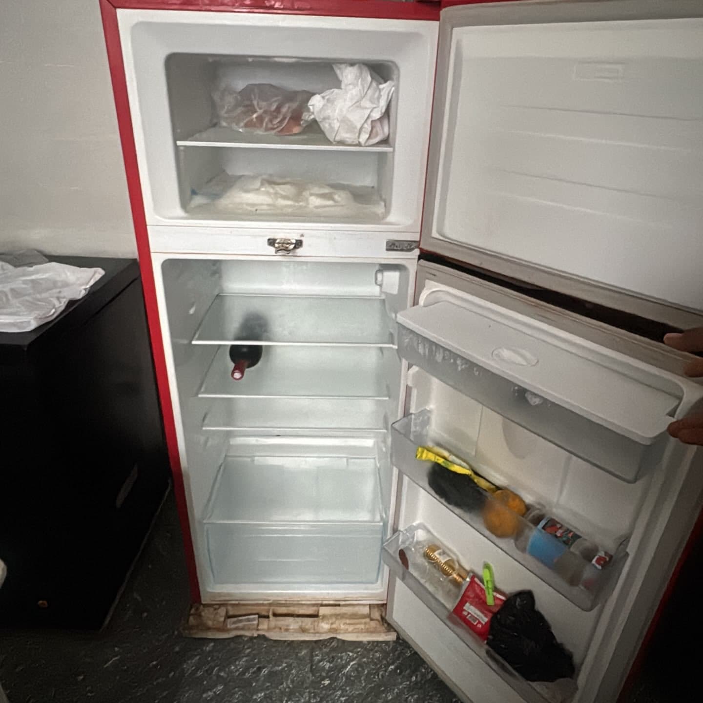 Used Hisense Double Door Refrigerator with Dispenser
