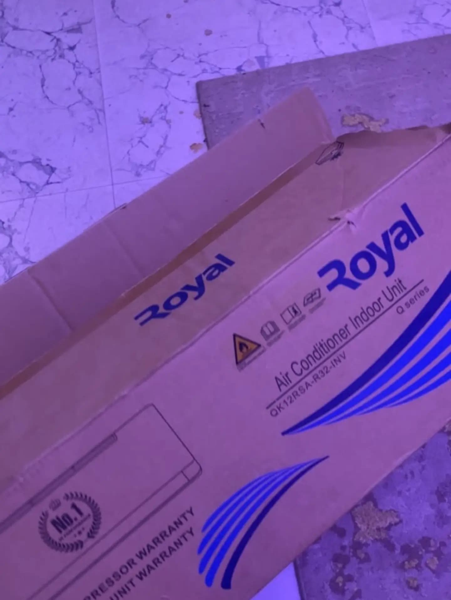 Used Royal 1.5HP Inverter AC with Kits