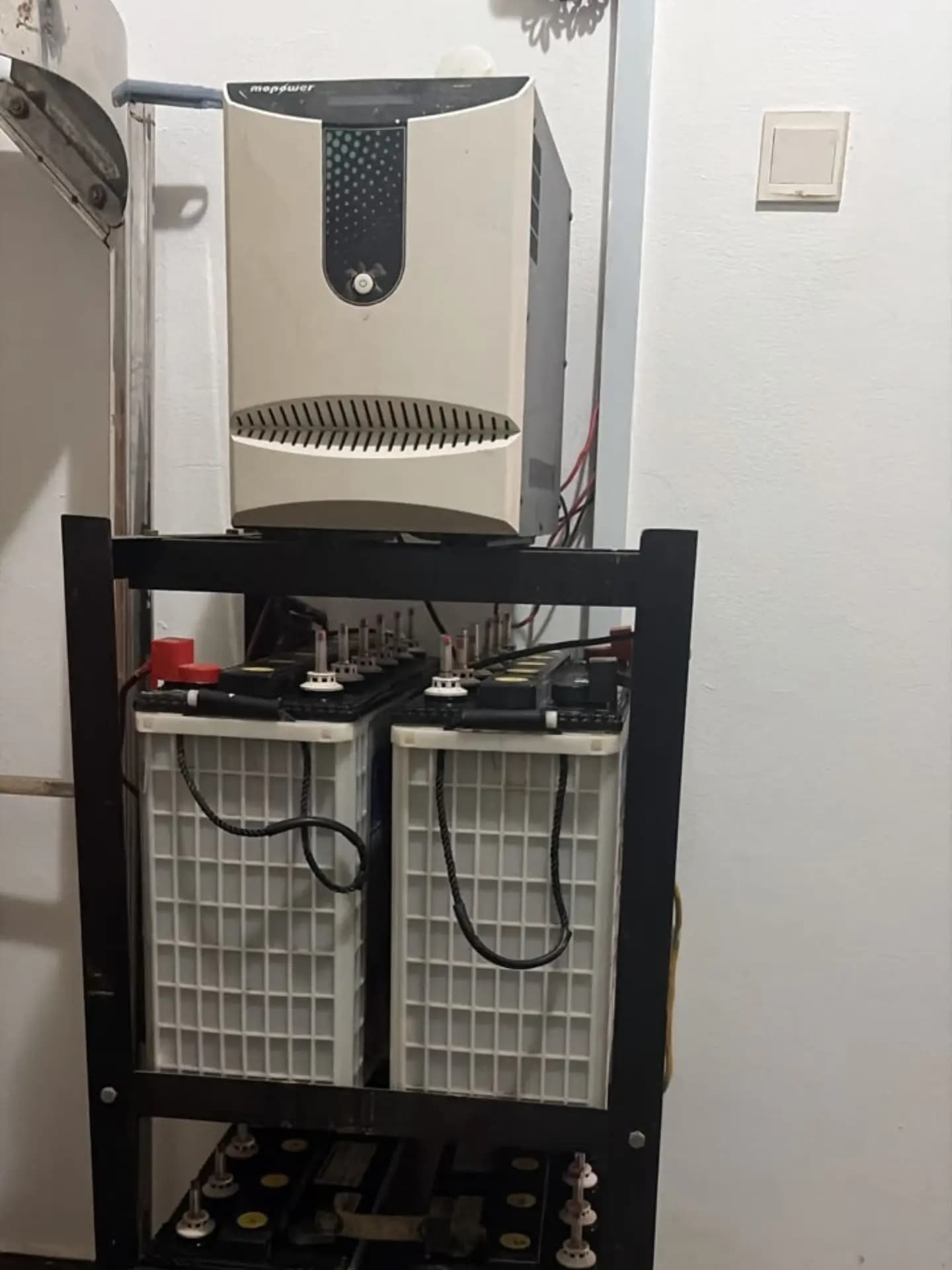 Used Mpower 3.5KVA Inverter with 4 Batteries