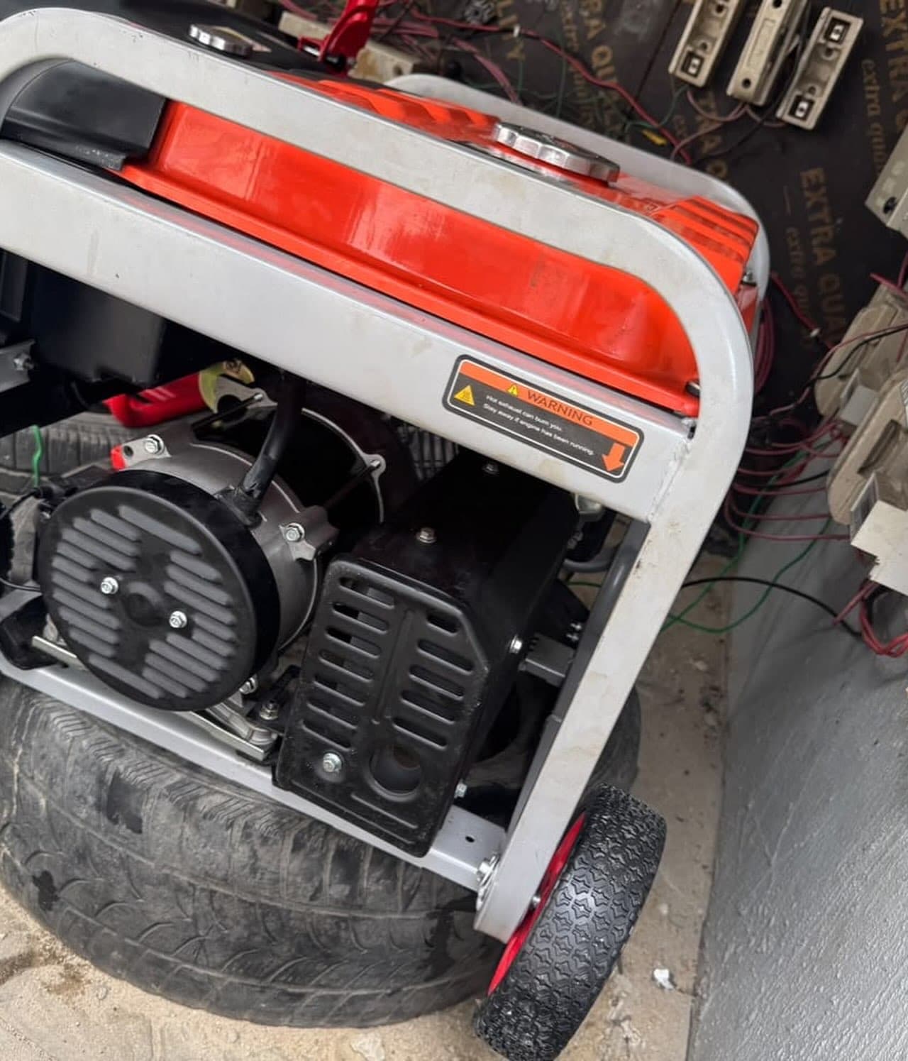 Neatly Used 5kva Kemage Key & Remote Starter Generator