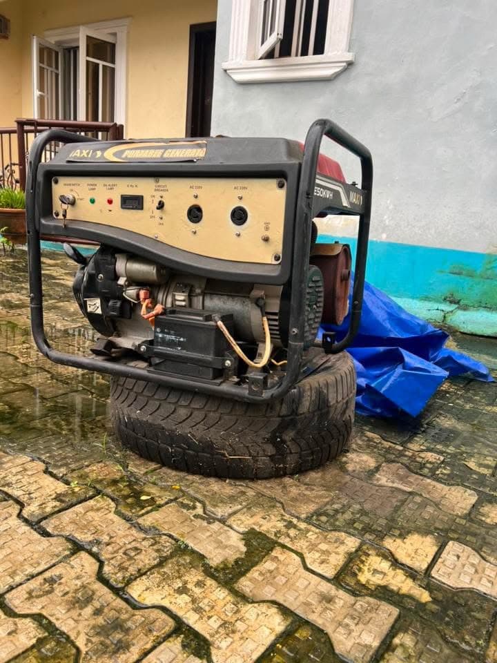 Neatly Used 6.5kva Maxi Key Start Generator