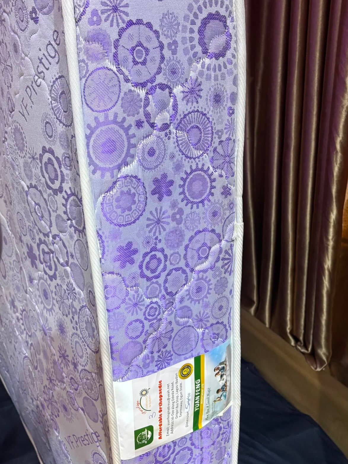 Neatly Used Semi Orthopedic Mattress 4x6, 10 inch
