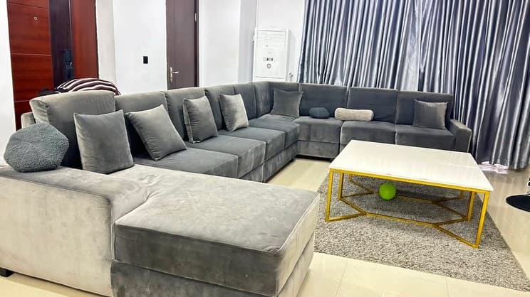 Barely Used U Shape Sofa