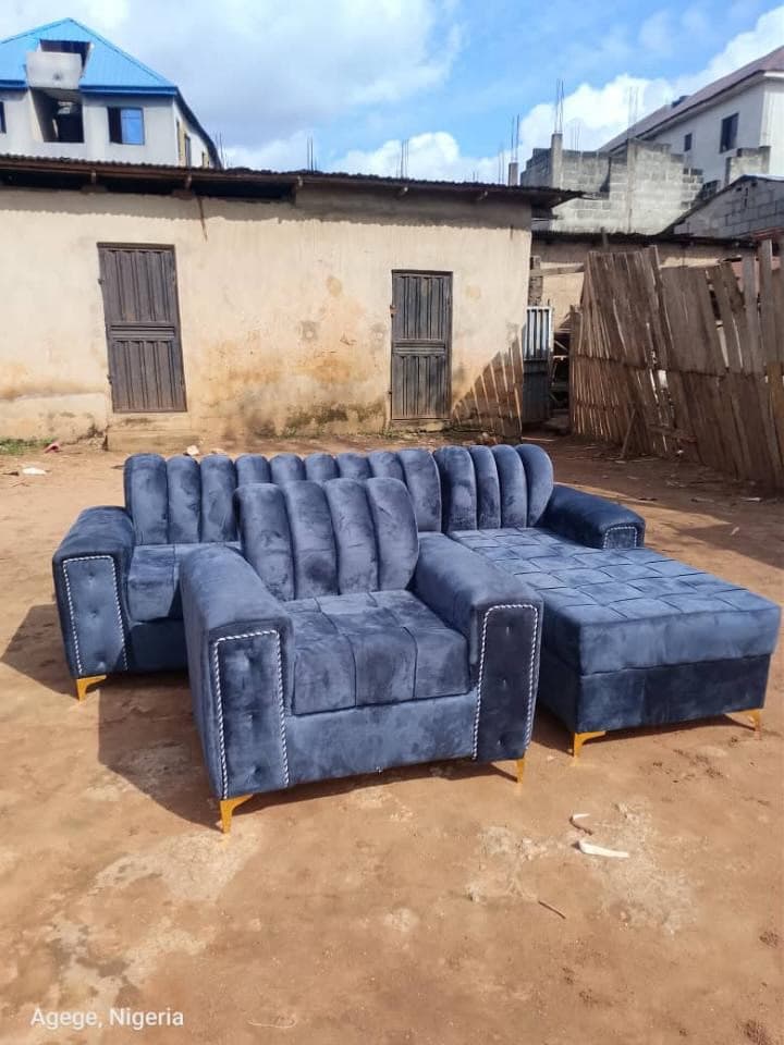 Brand New L-Shape Sectional Sofa with Single Seater