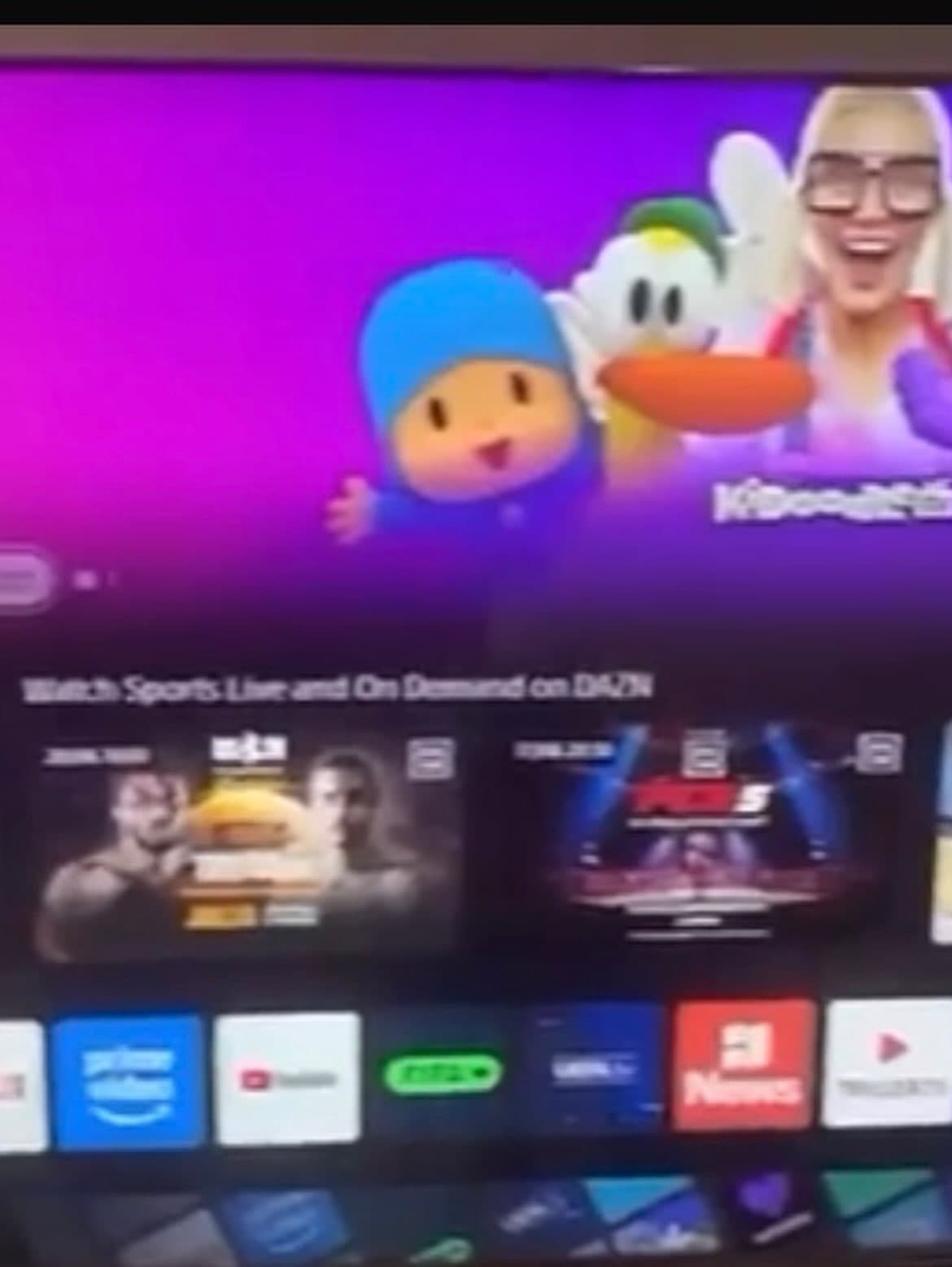 Neatly Used 65 Inches Hisense A6 Series Smart TV