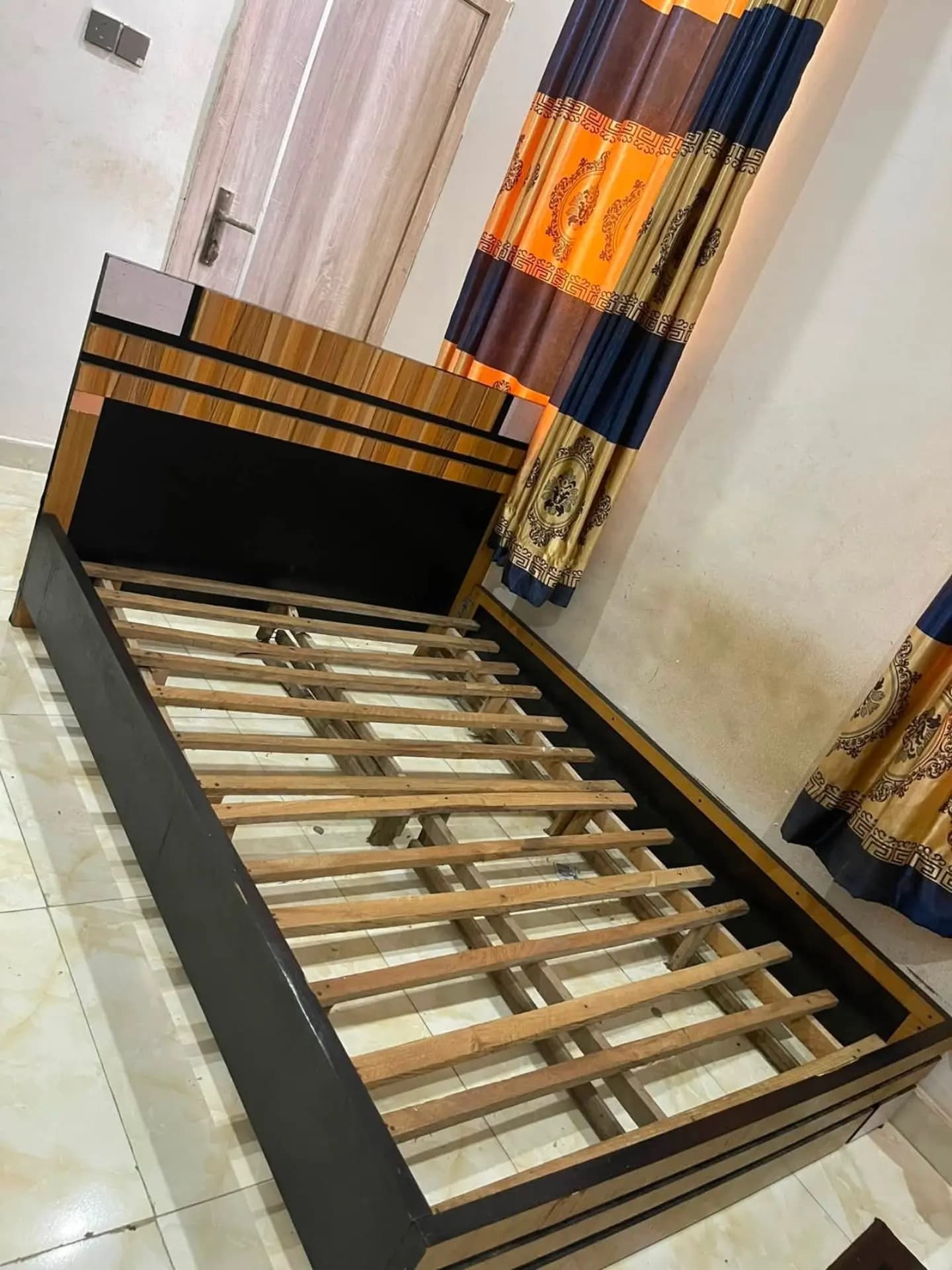 Neatly Used 4 by 5 Bedframe