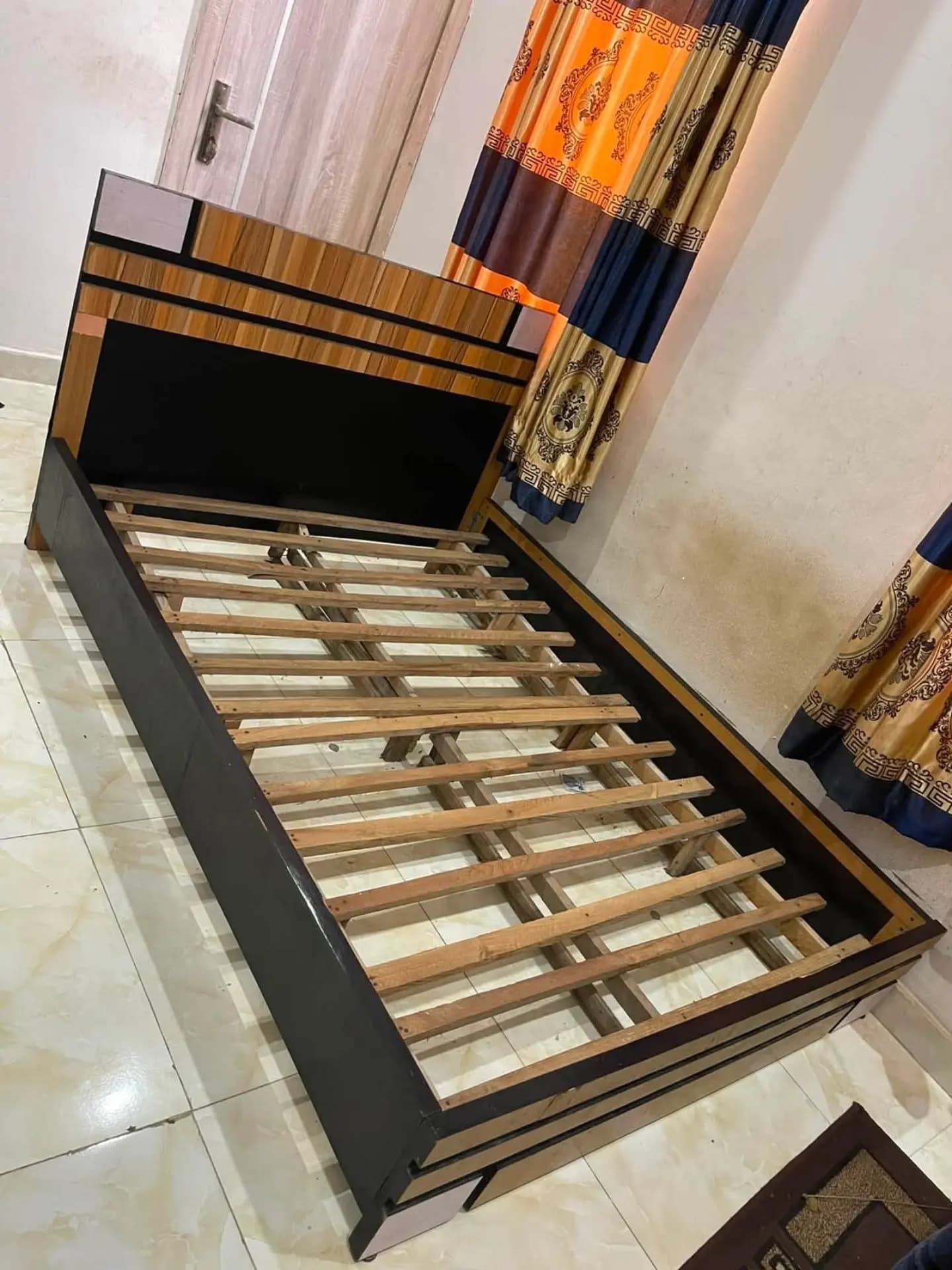 Neatly Used 4 by 5 Bedframe